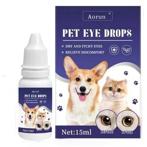 Dog Conjunctivitis Eye Drops for Bacterial Infection & Pink Eye Relief